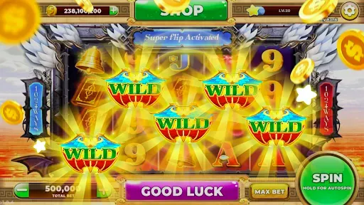Скриншот 1 — Jackpot Lake Maine Slots