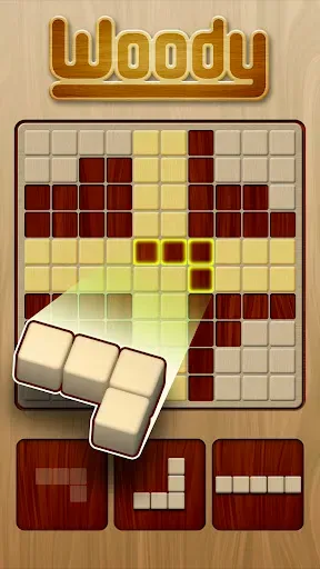 Скриншот 1 — Woody Block Puzzle ®