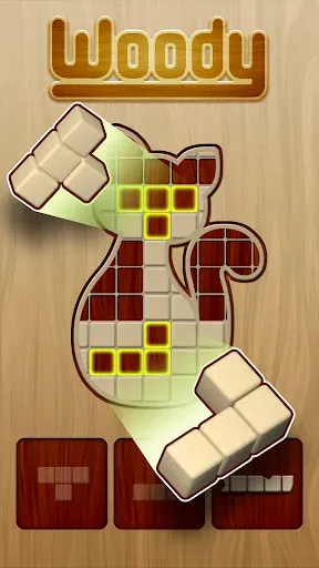Скриншот 3 — Woody Block Puzzle ®