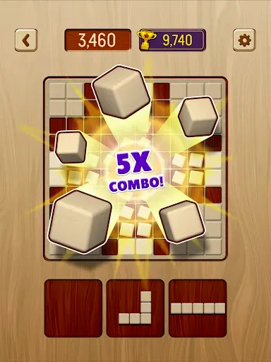 Скриншот 7 — Woody Block Puzzle ®