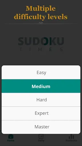Скриншот 2 — Sudoku Times - Number Puzzle