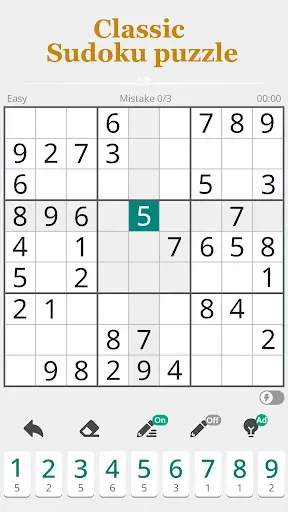 Скриншот 3 — Sudoku Times - Number Puzzle
