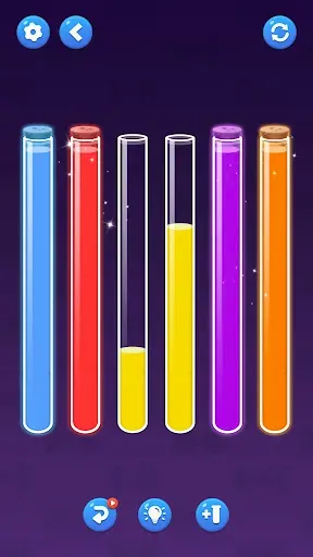 Скриншот 5 — Water Sort - Color Puzzle Game