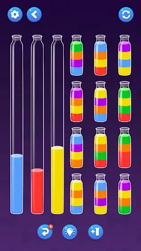 Скриншот 7 — Water Sort - Color Puzzle Game