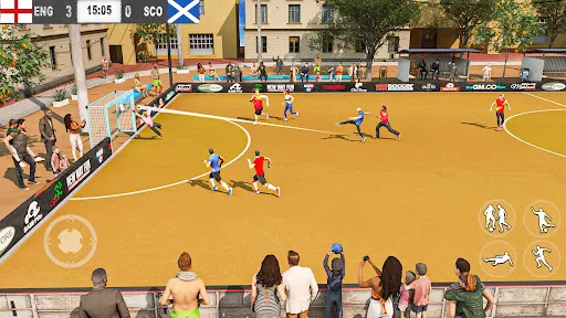 Скриншот 1 — Street Football: Futsal Games