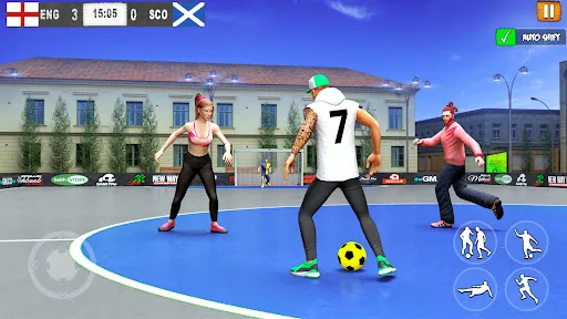 Скриншот 4 — Street Football: Futsal Games
