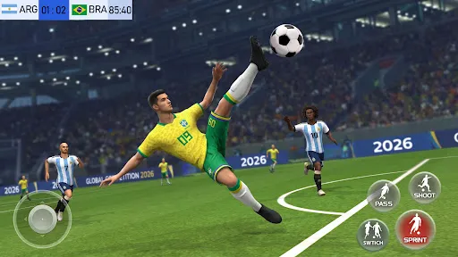 Скриншот 2 — Futebol Mundial Pro 2026