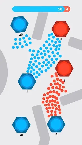 Скриншот 5 — Clash of Dots — RTS 2D игры