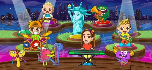 Скриншот 1 — Vlad & Niki: Music Band