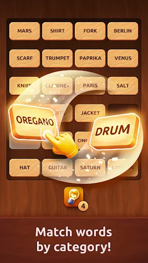 Скриншот 1 — Associations - Colorwood Game