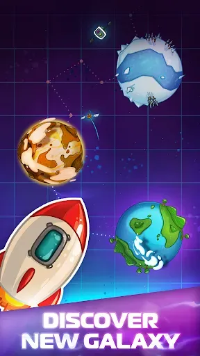 Скриншот 1 — Endless Colonies: Idle Tycoon