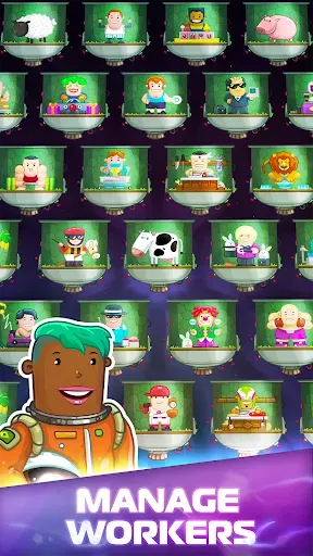Скриншот 3 — Endless Colonies: Idle Tycoon