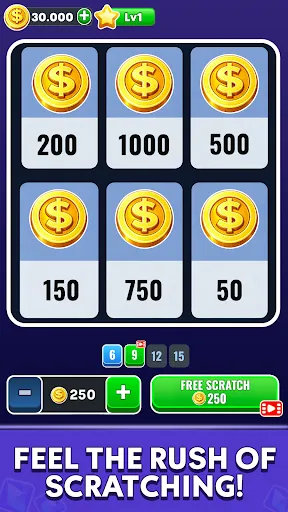 Скриншот 4 — Scratch Cards - Scratch to Win