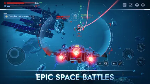 Скриншот 1 — Galaxy Division: Space Battles
