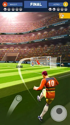 Скриншот 2 — Football Kicks Strike Game