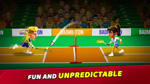 Скриншот 1 — Badminton Clash 3D