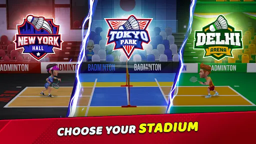 Скриншот 3 — Badminton Clash 3D