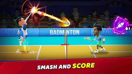 Скриншот 4 — Badminton Clash 3D