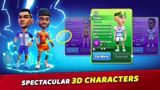 Скриншот 5 — Badminton Clash 3D