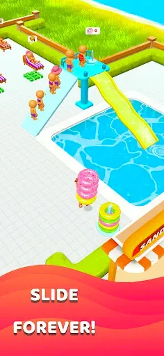 Скриншот 1 — Aquapark Tycoon : Idle Game