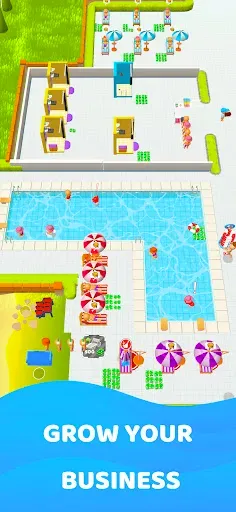 Скриншот 8 — Aquapark Tycoon : Idle Game