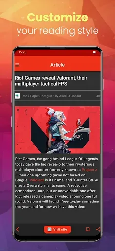 Скриншот 4 — GameScope — игровые новости