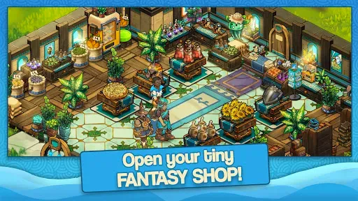 Скриншот 1 — Tiny Shop: Craft & Tycoon