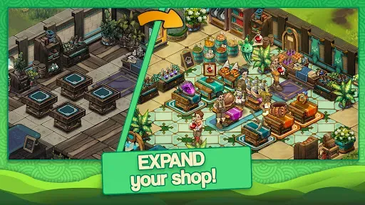 Скриншот 2 — Tiny Shop: Craft & Tycoon