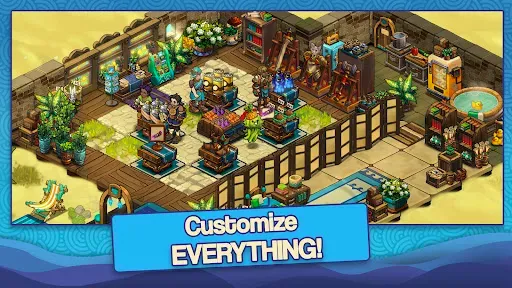 Скриншот 3 — Tiny Shop: Craft & Tycoon