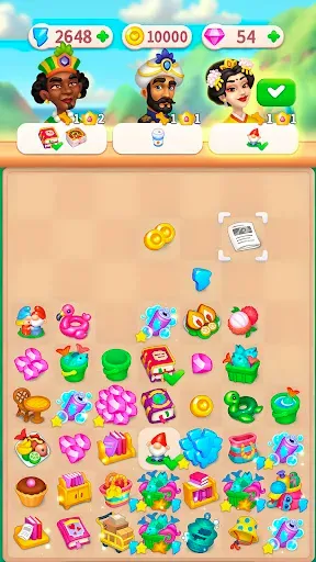 Скриншот 2 — Secrets of Paradise Merge Game