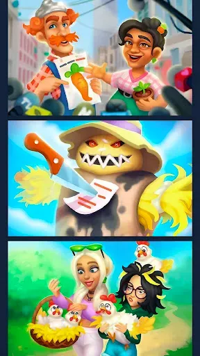 Скриншот 5 — Secrets of Paradise Merge Game