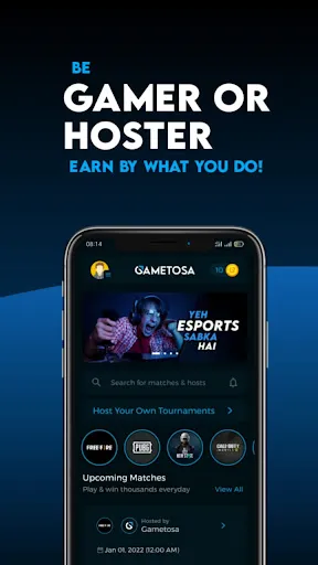 Скриншот 3 — Gametosa - Esports & Gaming