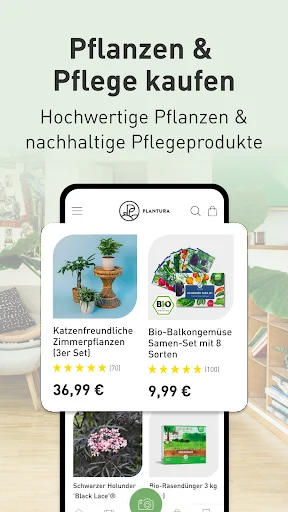 Скриншот 3 — Plantura: Pflanzen & Garten