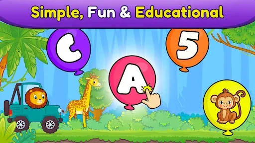 Скриншот 6 — Balloon Pop Kids Learning Game