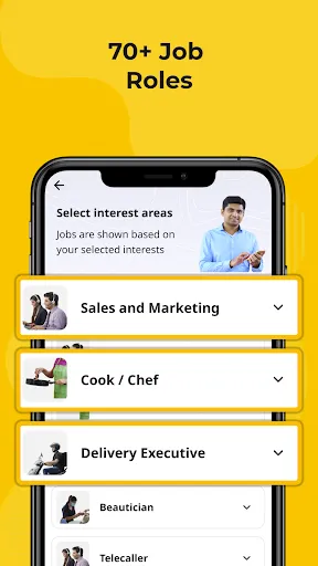 Скриншот 6 — Lokal Jobs - Job search app