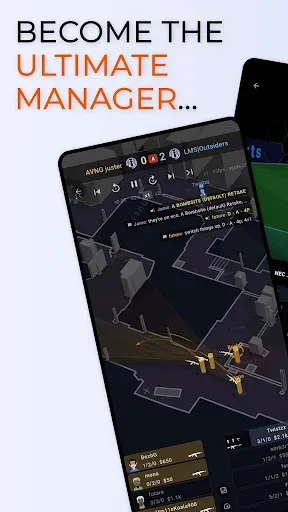 Скриншот 1 — ESMO: Esports Manager Online
