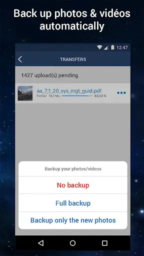 Скриншот 2 — GiGa - Mobile Cloud