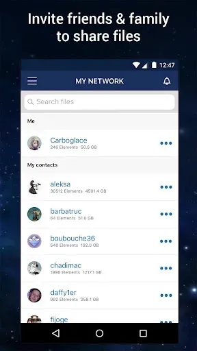 Скриншот 3 — GiGa - Mobile Cloud