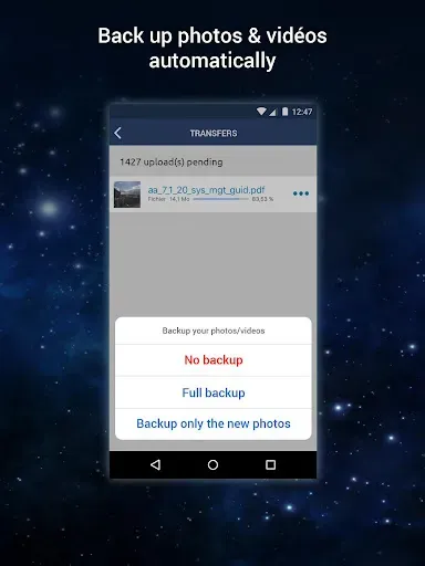 Скриншот 6 — GiGa - Mobile Cloud