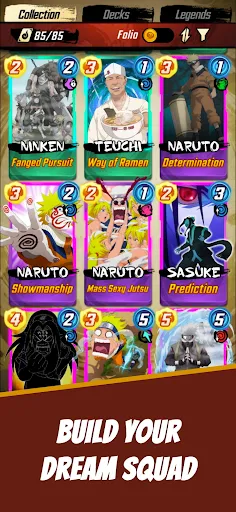 Скриншот 2 — NARUTO: Ninja Cards