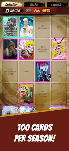 Скриншот 5 — NARUTO: Ninja Cards