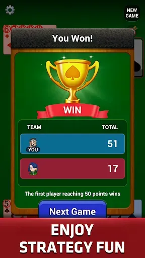 Скриншот 3 — Gin Rummy: Classic Card Game