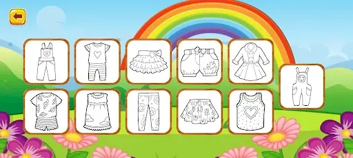 Скриншот 2 — Coloring Book: Games for Girls