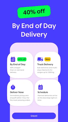 Скриншот 3 — Borzo: Parcel Delivery App