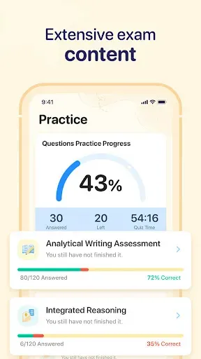 Скриншот 6 — GMAT Exam Prep 2026