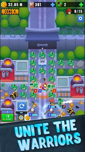 Скриншот 1 — Zombie Mining: Empire Idle