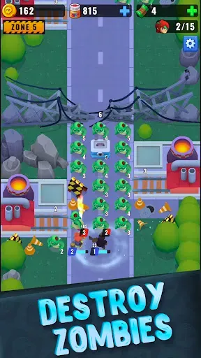 Скриншот 2 — Zombie Mining: Empire Idle