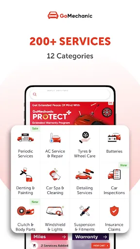 Скриншот 3 — GoMechanic Car Services & More