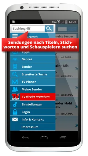 Скриншот 3 — TVdirekt – Fernsehprogramm