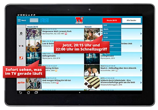 Скриншот 6 — TVdirekt – Fernsehprogramm